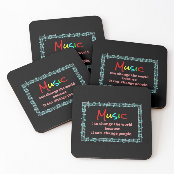 Item preview, Beautiful music quote. Music can change the world because it can change people.  designed and sold by efenem.