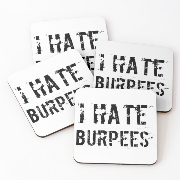 Item preview, I Hate Burpees designed and sold by Allyoudois.
