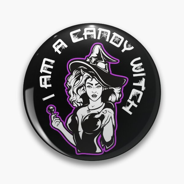 Item preview, I am a Candy Witch - Pink Purple Lollypop designed and sold by NoMatterLab.