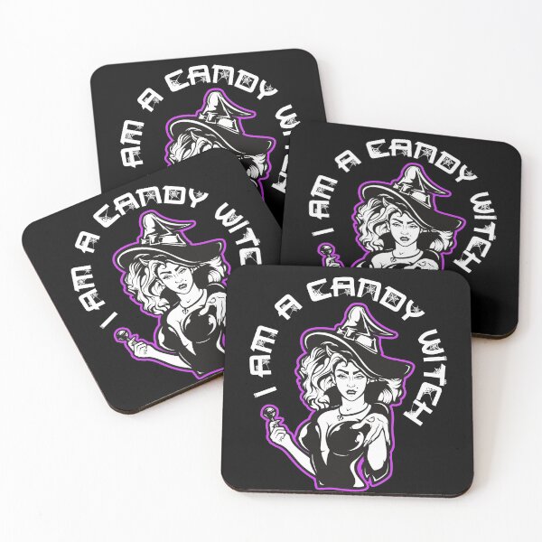 Item preview, I am a Candy Witch - Pink Purple Lollypop designed and sold by NoMatterLab.