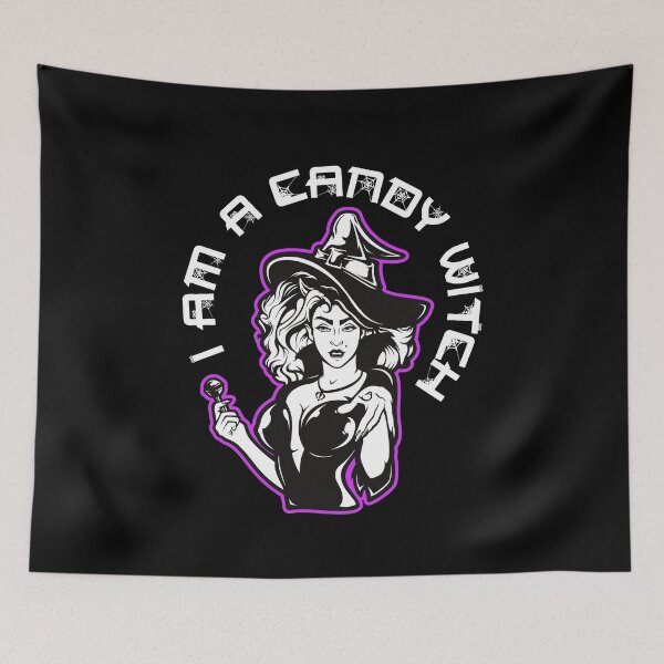 Item preview, I am a Candy Witch - Pink Purple Lollypop designed and sold by NoMatterLab.