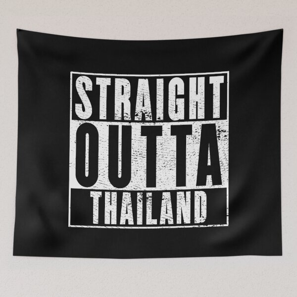 Item preview, Straight Outta Thailand designed and sold by RandomStuffShop.