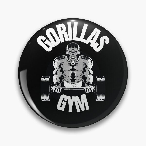 Item preview, Gorillas Gym Fitness Bodybuilding Gorilla King Kong designed and sold by Bearded-Viking.