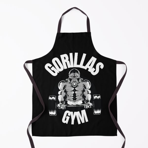 Item preview, Gorillas Gym Fitness Bodybuilding Gorilla King Kong designed and sold by Bearded-Viking.
