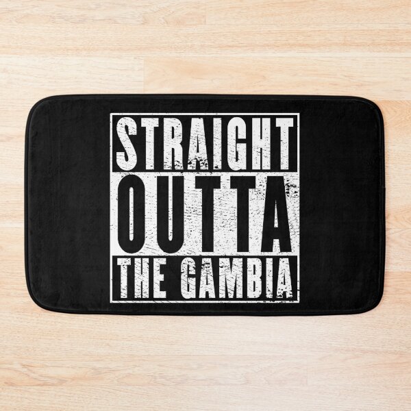 Item preview, Straight Outta The Gambia designed and sold by RandomStuffShop.