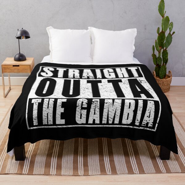 Item preview, Straight Outta The Gambia designed and sold by RandomStuffShop.