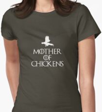 Mother Of Chickens -Dark T Women's Fitted T-Shirt