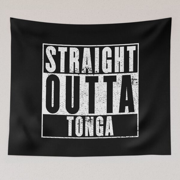 Item preview, Straight Outta Tonga designed and sold by RandomStuffShop.