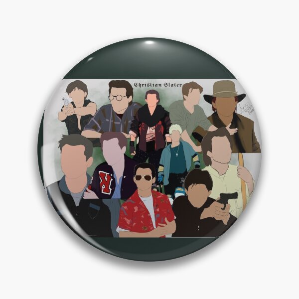 Item preview, Christian Slater characters  designed and sold by Linibird.