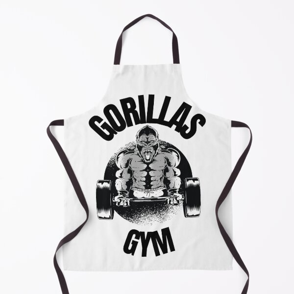 Item preview, Gorillas Gym Fitness Bodybuilding Gorilla King Kong designed and sold by Bearded-Viking.