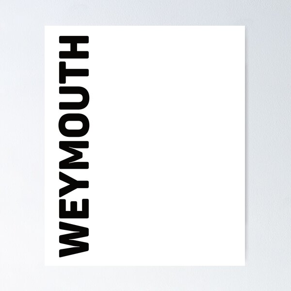 Item preview, Weymouth designed and sold by designkitsch.
