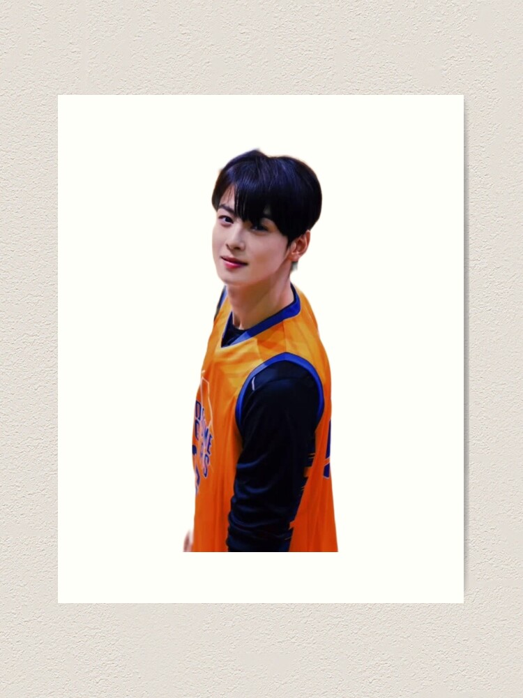 Cha eun woo astro member | Art Board Print