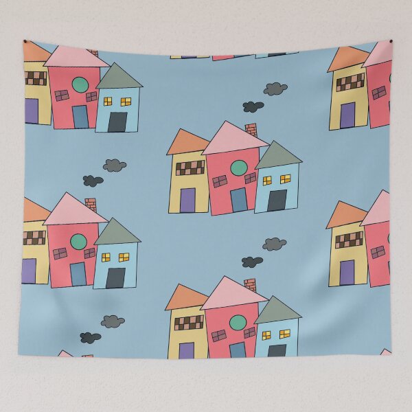 Item preview, Colourful houses designed and sold by Eve :).