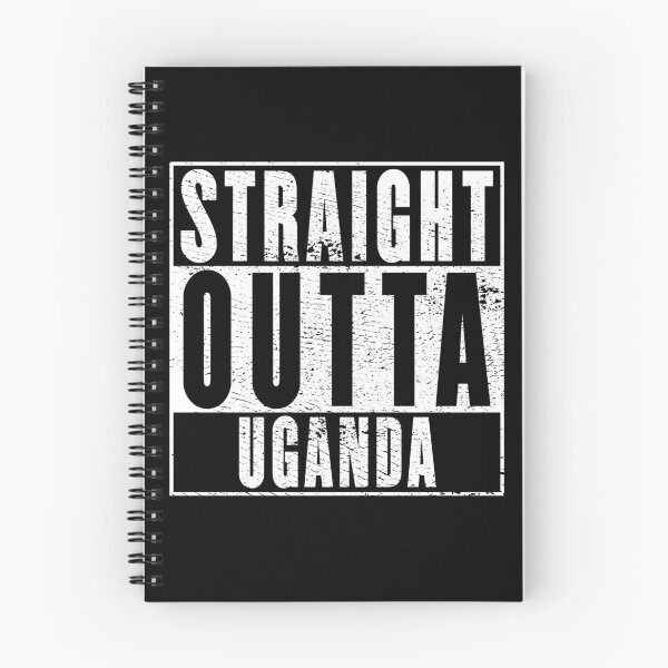 Item preview, Straight Outta Uganda designed and sold by RandomStuffShop.