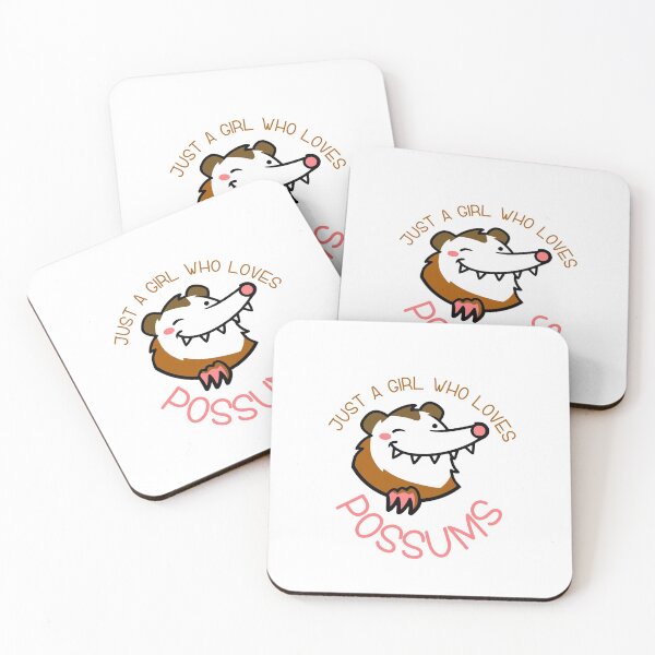Item preview, Just a Girl Who Loves Possums designed and sold by TeesYouWant.