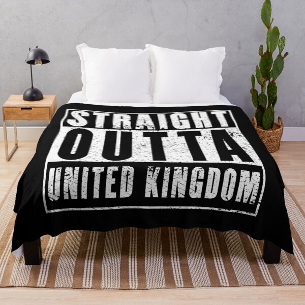 Item preview, Straight Outta United Kingdom designed and sold by RandomStuffShop.