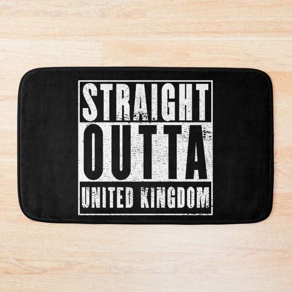 Item preview, Straight Outta United Kingdom designed and sold by RandomStuffShop.