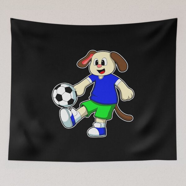 Item preview, Dog at Sports with Soccer designed and sold by Snabdesign84.