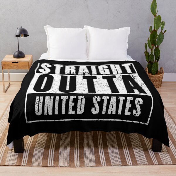 Item preview, Straight Outta United States designed and sold by RandomStuffShop.