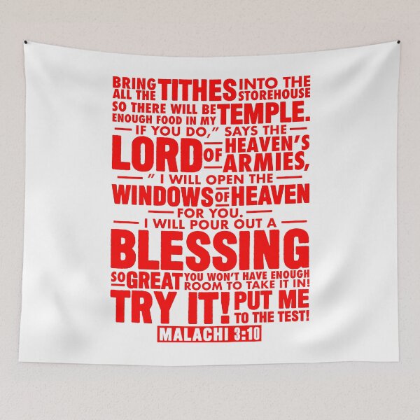 Item preview, Malachi 3:10 designed and sold by plushism.