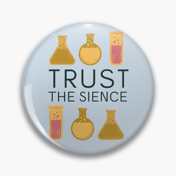 Item preview, Lab Week 2021 - Trust the Sience Funny Misspelling designed and sold by Schka.