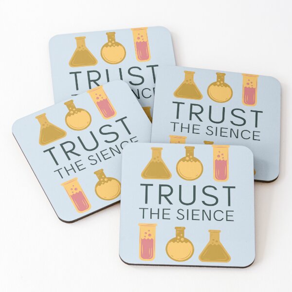 Item preview, Lab Week 2021 - Trust the Sience Funny Misspelling designed and sold by Schka.