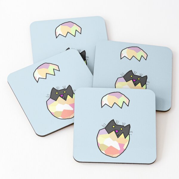 Item preview, Black Cat Easter Eggs designed and sold by ellenhenry.