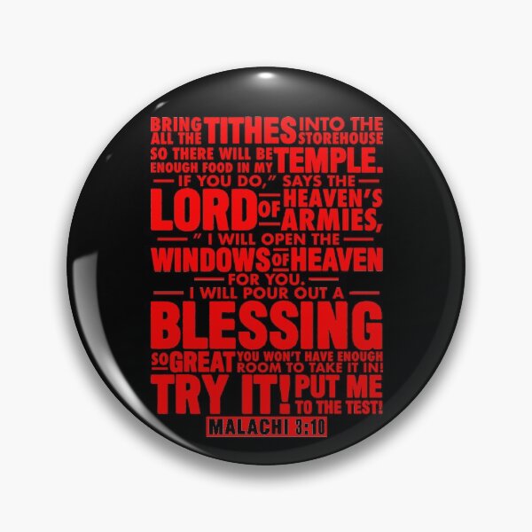 Item preview, Malachi 3:10 designed and sold by plushism.
