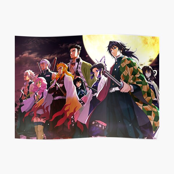 The Pillars (KNY) DemonSlayer Poster