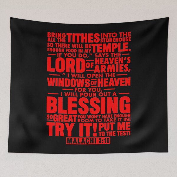 Item preview, Malachi 3:10 designed and sold by plushism.