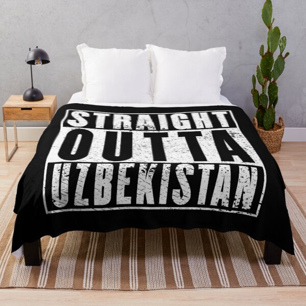 Item preview, Straight Outta Uzbekistan designed and sold by RandomStuffShop.
