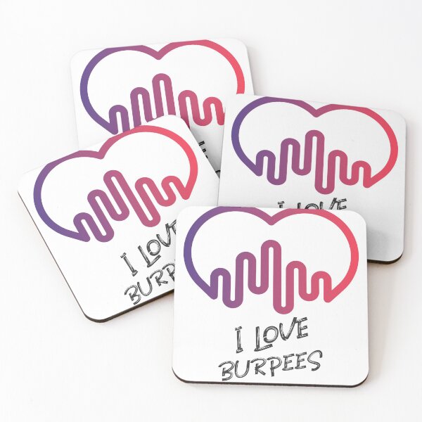 Item preview, I Love Burpees designed and sold by Allyoudois.