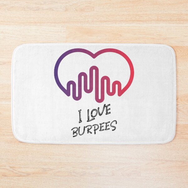 Item preview, I Love Burpees designed and sold by Allyoudois.