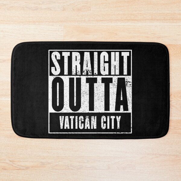 Item preview, Straight Outta Vatican City designed and sold by RandomStuffShop.
