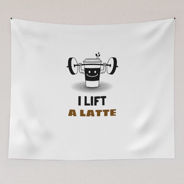 Item preview, I Lift A Latte designed and sold by Allyoudois.