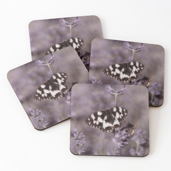 Item preview, Galatea butterflies with shades of lavender  designed and sold by ritadilalla.