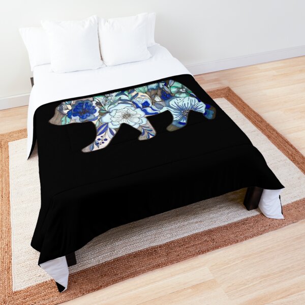 Beauty in Blue Comforter