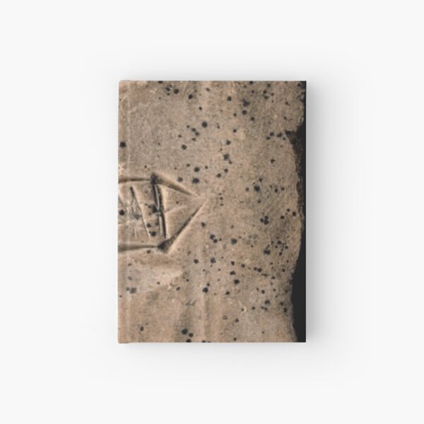 Proto-Elamite (ca. 3100-2900 BC) Clay Tablet, Language Undetermined Hardcover Journal