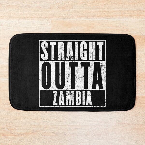 Item preview, Straight Outta Zambia designed and sold by RandomStuffShop.