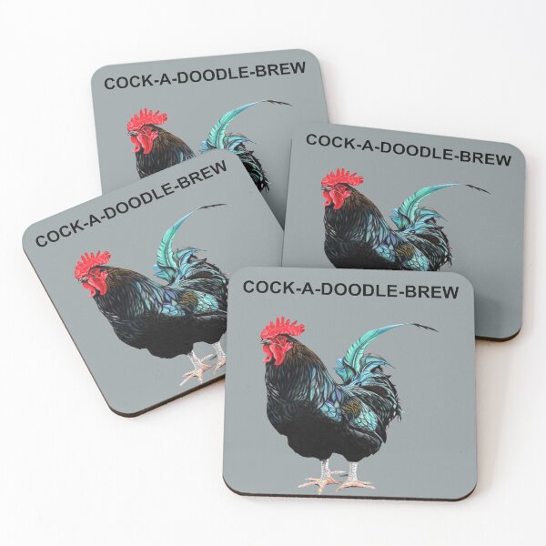 Item preview, COCKADOODLE BREW COCKEREL - ROOSTER - COCKEREL - COCKEREL DRINK OF TEA designed and sold by IslesArt.