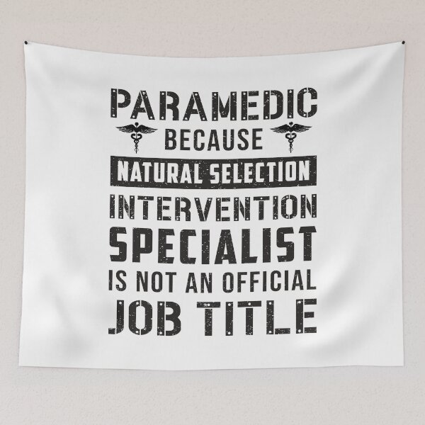 Item preview, Paramedic Because Natural Selection Ambulance EMT designed and sold by tshirtconcepts.