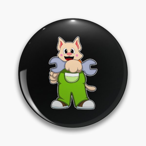 Item preview, Cat Mechanic Wrench Workshop designed and sold by Snabdesign84.