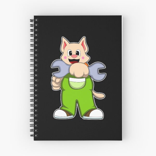 Item preview, Cat Mechanic Wrench Workshop designed and sold by Snabdesign84.