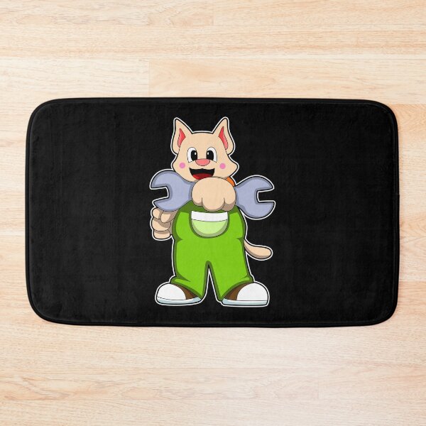 Item preview, Cat Mechanic Wrench Workshop designed and sold by Snabdesign84.