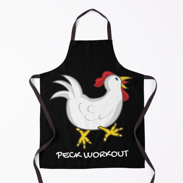 Item preview, Peck workout. (Pec workout). Funny farming, chicken and workout pun. designed and sold by JellyBeenzz.