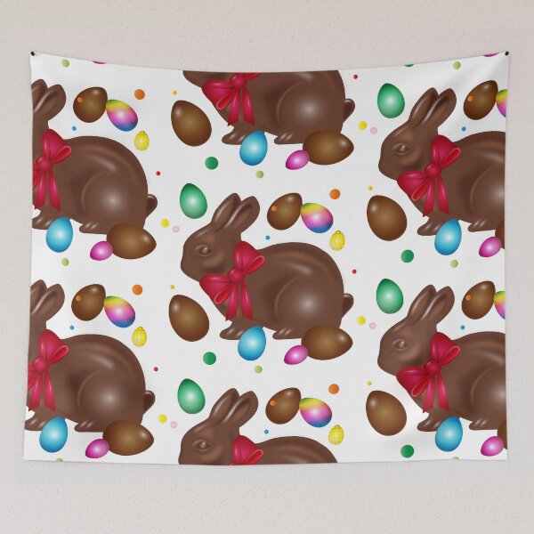 Item preview, delicious chocolate Easter bunny with chocolate eggs designed and sold by Kisho.