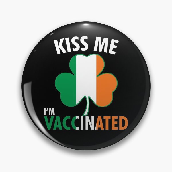 Item preview, Kiss Me I'm Vaccinated Shirt Saint Patricks Day 2021 designed and sold by Mokhe.