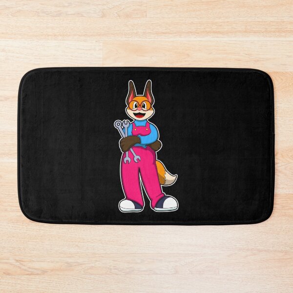 Item preview, Fox as Craftsman with Tools designed and sold by Snabdesign84.