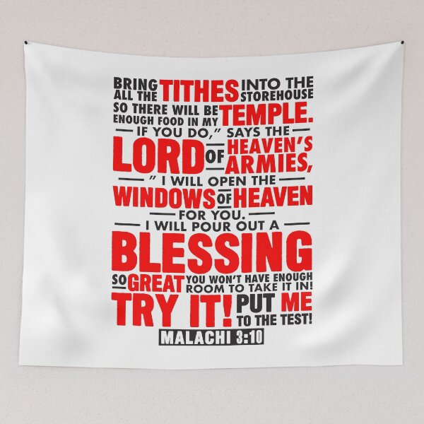 Item preview, Malachi 3:10 designed and sold by plushism.