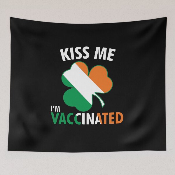 Item preview, Kiss Me I'm Vaccinated Shirt Saint Patricks Day 2021 designed and sold by Mokhe.